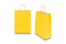 Sacs papier kraft avec anses rondes - jaune, 260 x 120 x 350 mm, 90 gr | PIT Packaging.fr | Paysdesenveloppes