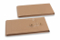 Enveloppes à fermeture Japonaise - 110 x 220 x 25 mm, marron | PIT Packaging.fr | Paysdesenveloppes
