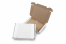 Boîte postale pré-imprimée - cubes d'or | PIT Packaging.fr | Paysdesenveloppes