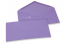 Enveloppes colorées pour cartes de voeux - violet, 110 x 220 mm | PIT Packaging.fr | Paysdesenveloppes
