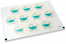 Pastilles adhésives thème naissance - poucette bébé bleu | PIT Packaging.fr | Paysdesenveloppes