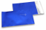 Enveloppes aluminium métallisées mat - bleu foncé 114 x 162 mm | PIT Packaging.fr | Paysdesenveloppes