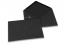 Enveloppes colorées pour cartes de voeux - noir, 133 x 184 mm | PIT Packaging.fr | Paysdesenveloppes