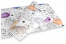 Papier de soie pour Pâques - noir avec des couleurs | PIT Packaging.fr | Paysdesenveloppes