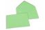 Enveloppes colorées pour cartes de voeux - vert menthe, 133 x 184 mm | PIT Packaging.fr | Paysdesenveloppes