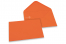 Enveloppes colorées pour cartes de voeux - orange, 133 x 184 mm | PIT Packaging.fr | Paysdesenveloppes
