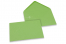 Enveloppes colorées pour cartes de voeux - vert pomme, 125 x 175 mm | PIT Packaging.fr | Paysdesenveloppes
