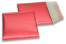 Enveloppes à bulles ECO métallique - rouge 165 x 165 mm | PIT Packaging.fr | Paysdesenveloppes