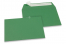 Enveloppes papier colorées - Vert foncé, 114 x 162 mm | PIT Packaging.fr | Paysdesenveloppes