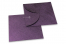 Enveloppe cadeau forme fleur - Violet  | PIT Packaging.fr | Paysdesenveloppes