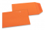Pochettes en papier kraft couleur - Orange, 85 x 125 mm | PIT Packaging.fr | Paysdesenveloppes