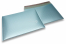 Enveloppes à bulles ECO métallisées mat colorées - bleu glacial 320 x 425 mm | PIT Packaging.fr | Paysdesenveloppes