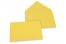 Enveloppes colorées pour cartes de voeux - jaune bouton d'or, 114 x 162 mm | PIT Packaging.fr | Paysdesenveloppes