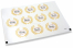 Pastilles adhésives thème fête - invito | PIT Packaging.fr | Paysdesenveloppes