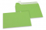 Enveloppes papier colorées - Vert pomme, 114 x 162 mm | PIT Packaging.fr | Paysdesenveloppes