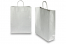 Sacs papier kraft avec anses rondes - argent, 320 x 120 x 410 mm, 100 gr | PIT Packaging.fr | Paysdesenveloppes