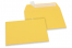 Enveloppes papier colorées - Jaune bouton d'or, 114 x 162 mm | PIT Packaging.fr | Paysdesenveloppes