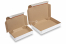 Boîtes postales à bande adhésive blanc | PIT Packaging.fr | Paysdesenveloppes