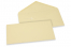 Enveloppes colorées pour cartes de voeux - camel, 110 x 220 mm | PIT Packaging.fr | Paysdesenveloppes