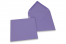 Enveloppes colorées pour cartes de voeux - violet, 155 x 155 mm | PIT Packaging.fr | Paysdesenveloppes