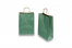 Sacs papier kraft avec anses rondes - vert foncé métallisé, 220 x 100 x 310 mm, 90 gr | PIT Packaging.fr | Paysdesenveloppes