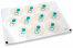 Pastilles adhésives thème naissance - tétine bleu | PIT Packaging.fr | Paysdesenveloppes