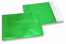Enveloppes aluminium métallisées mat - vert 165 x 165 mm | PIT Packaging.fr | Paysdesenveloppes