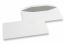 Enveloppes blanches en papier, 110 x 220 mm (DL), 80gr, fermeture gommée | PIT Packaging.fr | Paysdesenveloppes