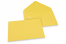 Enveloppes colorées pour cartes de voeux - jaune bouton d'or, 162 x 229 mm | PIT Packaging.fr | Paysdesenveloppes