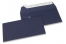 Enveloppes papier colorées - Bleu foncé, 110 x 220 mm | PIT Packaging.fr | Paysdesenveloppes