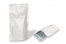 Sachets stand-up blanc - 160 x 270 x 80 mm, 750 ml | PIT Packaging.fr | Paysdesenveloppes
