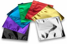 Enveloppes aluminium métallisées colorées | PIT Packaging.fr | Paysdesenveloppes