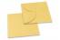 Enveloppe cadeau forme fleur - Or | PIT Packaging.fr | Paysdesenveloppes