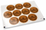Pastilles adhésives thème baptême - mi bautizo marron avec la guirlande noire | PIT Packaging.fr | Paysdesenveloppes