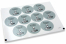 Pastilles adhésives thème communion - mi primera comunión gris | PIT Packaging.fr | Paysdesenveloppes