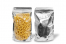 Sachets stand-up métalliques transparents - argent métallisé, 180 x 290 x 90 mm - 1000 ml | PIT Packaging.fr | Paysdesenveloppes