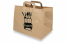 Sacs en papier pour la vente à emporter - marron + livraison | PIT Packaging.fr | Paysdesenveloppes