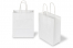 Sacs papier kraft avec anses rondes - blanc, 180 x 80 x 220 mm, 90 gr | PIT Packaging.fr | Paysdesenveloppes