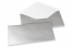 Enveloppes colorées pour cartes de voeux - argent, 110 x 220 mm | PIT Packaging.fr | Paysdesenveloppes