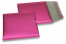 Enveloppes à bulles ECO métallisées mat colorées - rose 165 x 165 mm | PIT Packaging.fr | Paysdesenveloppes