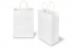 Sacs papier kraft avec anses rondes - blanc, 220 x 100 x 310 mm, 90 gr | PIT Packaging.fr | Paysdesenveloppes