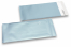 Enveloppes aluminium métallisées mat - bleu glacial 110 x 220 mm   | PIT Packaging.fr | Paysdesenveloppes