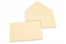 Enveloppes colorées pour cartes de voeux - blanc ivoire, 114 x 162 mm | PIT Packaging.fr | Paysdesenveloppes