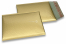 Enveloppes à bulles ECO métallisées mat colorées - or 180 x 250 mm | PIT Packaging.fr | Paysdesenveloppes