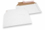 Enveloppes carton ondulé blanc - 190 x 275 mm | PIT Packaging.fr | Paysdesenveloppes