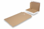 Boîtes postales à bande adhésive blanc - 340 x 235 x 40 mm