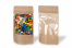 Sachets kraft à fermeture zip avec fenêtre extra large - 160 x 270 x 80 mm, 750 ml | PIT Packaging.fr | Paysdesenveloppes