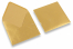 Enveloppes cartes de voeux couleur or 150 x 150 mm | PIT Packaging.fr | Paysdesenveloppes