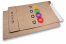 Sacs à soufflet avec bande adhésive - marron | PIT Packaging.fr | Paysdesenveloppes