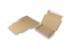 Boîte postale pliante extra-plate avec bande adhésive - 230 x 160 x 25 mm (A5), marron | PIT Packaging.fr | Paysdesenveloppes